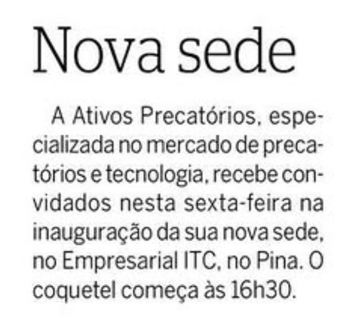 Nova sede