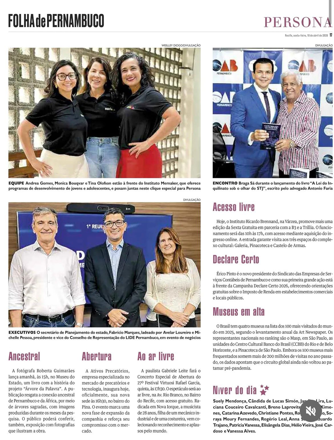 Abertura oficial da nova sede