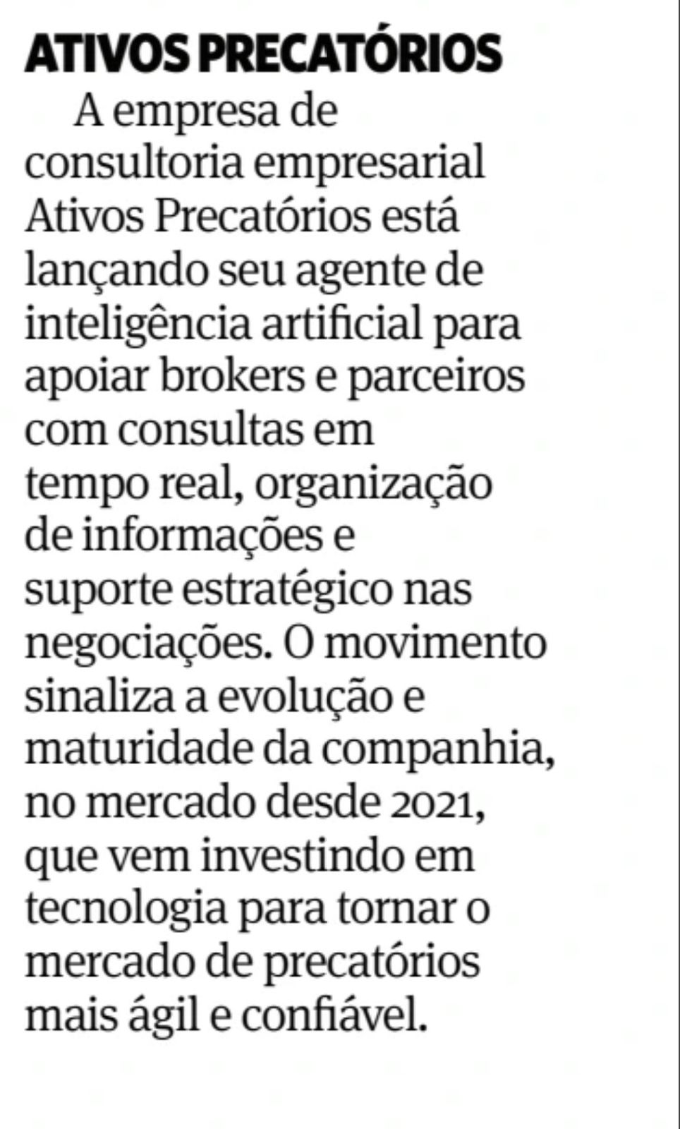Ativos Precatórios